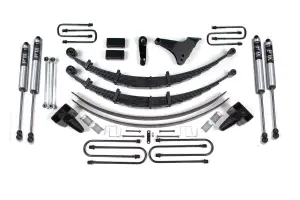 BDS1300FS | BDS Suspension 6 Inch Lift Kit For Ford F-250/F-350 Super Duty 4WD | 1999-2004 | Front Radius U Bolt, Rear Block Kit Without Factory Overload, Fox 2.0 Performance Series
