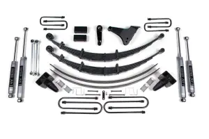BDS1300H | BDS Suspension 6 Inch Lift Kit For Ford F-250/F-350 Super Duty 4WD | 1999-2004 | Front Radius U Bolt, Rear Block Kit Without Factory Overload, NX2 Nitro Series