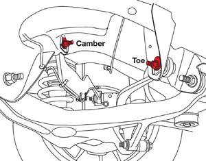 SPC Performance - 82105 | SPC Performance Rear Camber/Toe Bolts Kit For Buick, Chevrolet, GMC, Saturn | 2 Degree - Image 2