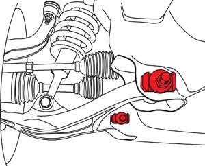SPC Performance - 86252 | SPC Performance Alignment Caster/Camber Bolts Kit For Ford, Lincoln | 1 Degree - Image 2