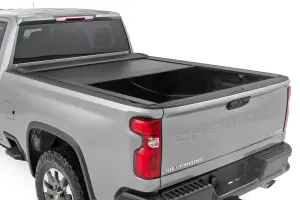 Rough Country - 46110690 | Rough Country Retractable Bed Cover For Chevrolet Silverado/GMC Sierra 2500 HD/3500 HD | 2020-2024 | 6'9" Bed - Image 2