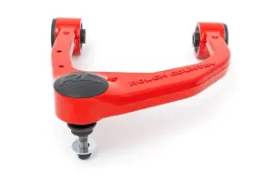 Rough Country - 76801RED | Rough Country Forged Upper Control Arms Red OE Upgrade | Toyota Tundra 2WD/4WD (2022-2025) - Image 2