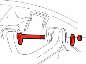 SPC Performance - 87500 | SPC Performance Alignment Camber/Caster Bolts Kit For Ford, Mazda, Mercury | 2 Degree - Image 2