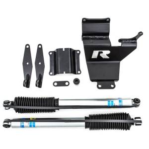 77-2520 | ReadyLift Dual Steering Stabilizer Kit with Bilstein Shocks (2011-2022 F250, F350 Super Duty)