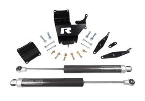 77-25210 | ReadyLift Dual Steering Stabilizer Kit with Falcon Shocks (2011-2022 F250, F350 Super Duty)