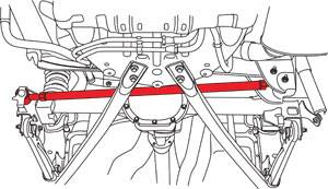 SPC Performance - 72045 | SPC Performance Panhard Bar For Ford Mustang - Image 2