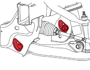 SPC Performance - 86377 | SPC Performance Front Camber / Caster Adjustment Bolts Kit For Cadillac, Chevrolet, GMC - Image 2