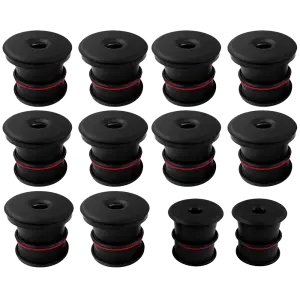 S&B Filters - 81-1006 | S&B Filters Silicone Body Mount Kit For 03-05 Ford Excursion 6.0L 12pc - Image 1