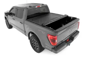 Rough Country - 42220550 | Rough Country Soft Roll Up Bed Cover For Ford F-150 / F-150 Lighting / Raptor / Tremor | 2015-2024 | 5'7" Bed - Image 7