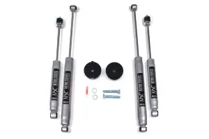 BDS1518H | BDS Suspension 1 Inch Leveling Kit Coil Spring Spacer For Ford F-250 / F-350 Super Duty 4WD | 2017-2019 | NX2 Nitro Series Shocks