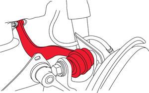 SPC Performance - 12030 | SPC Performance Rear Fixed Length Control Arm For Lexus, Scion, Toyota | Single - Image 2