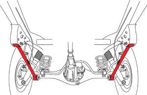 SPC Performance - 25945 | SPC Performance Lower Control Arms For Toyota 4Runner | 1996-2002 - Image 2