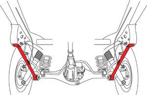SPC Performance - 25950 | SPC Performance Lower Control Arms For Lexus And Toyota | Pair - Image 2