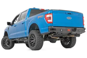 Rough Country - 10810A | Rough Country Rear Bumper With LED Flush Mount Lights For Ford F-150 2WD/4WD | 2021-2023 - Image 4