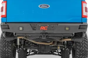 Rough Country - 10810A | Rough Country Rear Bumper With LED Flush Mount Lights For Ford F-150 2WD/4WD | 2021-2023 - Image 5