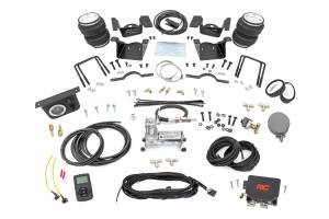 Rough Country - 100074WC | Rough-Country Air Spring Kit w/compressor | Wireless Controller | 7.5 Inch Lift Kit | Chevrolet/GMC 2500HD/3500HD (11-19) - Image 1
