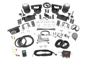10009WC | Rough Country Air Spring Kit w/compressor | Wireless Controller | 0-6" Lifts | Ford F-150 4WD (2021-2023)