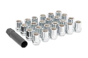 141532CHOE | Rough Country M14 x 1.5 Lug Nut Set of 32 | Chrome | Open End