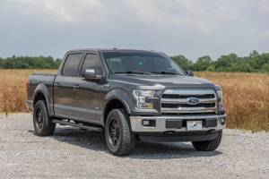 Rough Country - 41010 | Rough Country BA2 Running Board Side Step Bars (2015-2024 F150 2WD/4WD | Crew Cab) - Image 4