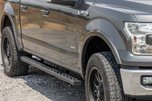 Rough Country - 41010 | Rough Country BA2 Running Board Side Step Bars (2015-2024 F150 2WD/4WD | Crew Cab) - Image 2