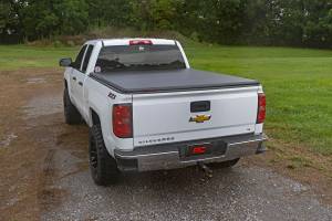 Rough Country - 41214550 | Rough Country Soft Tri-Fold Bed Cover (2014-2018 Silverado, Sierra 1500 2WD/4WD | 5'9" Bed) - Image 9