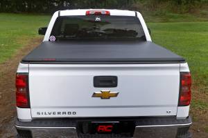 Rough Country - 41214550 | Rough Country Soft Tri-Fold Bed Cover (2014-2018 Silverado, Sierra 1500 2WD/4WD | 5'9" Bed) - Image 10
