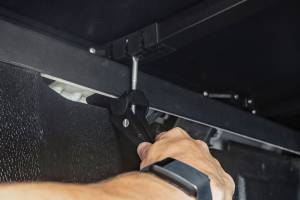 Rough Country - 41214550 | Rough Country Soft Tri-Fold Bed Cover (2014-2018 Silverado, Sierra 1500 2WD/4WD | 5'9" Bed) - Image 5