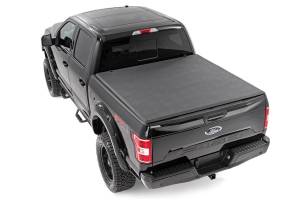 Rough Country - 41515550 | Rough Country Soft Tri-Fold Bed Cover (2015-2020 F150 Pickup 2WD/4WD | 5'7" Bed) - Image 3