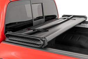 Rough Country - 41805522 | Rough Country Soft Tri-Fold Bed Cover (2022-2024 Frontier 2WD/4WD | 5' Bed) - Image 3