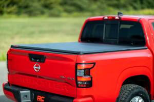 Rough Country - 41805522 | Rough Country Soft Tri-Fold Bed Cover (2022-2024 Frontier 2WD/4WD | 5' Bed) - Image 5