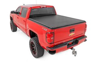 Rough Country - 42119551 | Rough Country Soft Roll Up Bed Cover (2014-2018 Silverado, Sierra 1500 2WD/4WD | 5'9" Bed) - Image 2