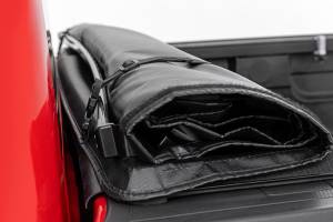 Rough Country - 42214650 | Rough Country Soft Roll Up Bed Cover (2014-2018 Silverado, Sierra 1500 2WD/4WD | 2014-2019 Silverado, Sierra 2500 HD, 3500 HD 2WD/4WD | 6'7" Bed) - Image 5