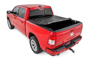 Rough Country - 42320550 | Rough Country Soft Roll Up Bed Cover (2019-2025 Ram 1500 Pickup 2WD/4WD | 5'7" Bed) - Image 3