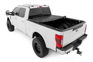 Rough Country - 42517650 | Rough Country Soft Roll Up Bed Cover (2017-2024 F250, F350 Super Duty 2WD/4WD | 6'10" Bed) - Image 3
