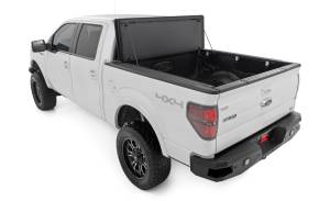 Rough Country - 49214650 | Rough-Country Hard Tri-Fold Flip Up Bed Cover | 6'7" Bed | Ford F-150 (04-14) - Image 7
