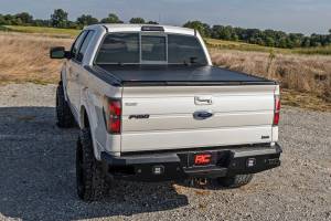 Rough Country - 49214650 | Rough-Country Hard Tri-Fold Flip Up Bed Cover | 6'7" Bed | Ford F-150 (04-14) - Image 10