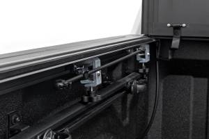 Rough Country - 49320650 | Rough Country Hard Tri-Fold Flip Up Bed Cover (2019-2025 Ram 1500 2WD/4WD | 2021-2025 Ram 1500 TRX AWD/4WD | 6'4" Bed) - Image 9