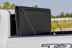 Rough Country - 49320650 | Rough Country Hard Tri-Fold Flip Up Bed Cover (2019-2025 Ram 1500 2WD/4WD | 2021-2025 Ram 1500 TRX AWD/4WD | 6'4" Bed) - Image 13