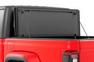Rough Country - 49620500 | Rough Country Hard Tri-Fold Flip Up Bed Cover (2020-2024 Gladiator JT 4WD | 5' Bed) - Image 8