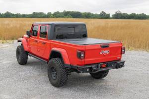Rough Country - 49620500 | Rough Country Hard Tri-Fold Flip Up Bed Cover (2020-2024 Gladiator JT 4WD | 5' Bed) - Image 10