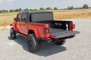 Rough Country - 49620500 | Rough Country Hard Tri-Fold Flip Up Bed Cover (2020-2024 Gladiator JT 4WD | 5' Bed) - Image 3