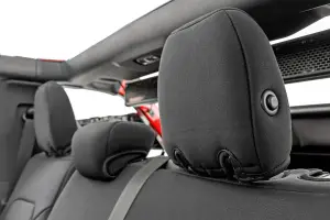 Rough Country - 91059 | Rough Country Seat Covers For Ford Bronco 4WD | With Rear Folding Armrest - Image 3