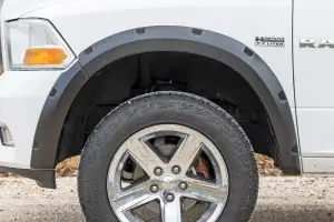 Rough Country - F-D10911B | Rough Country Pocket Fender Flares Ram 1500 2WD/4WD (2009-2024) | Flat Black - Image 7