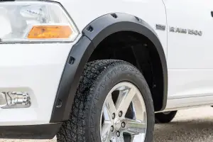 Rough Country - F-D10911B | Rough Country Pocket Fender Flares Ram 1500 2WD/4WD (2009-2024) | Flat Black - Image 8