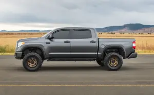 Rough Country - F-T11411A | Rough Country Pocket Fender Flares For Toyota Tundra 2/4WD (2014-2021) | Flat Black - Image 3