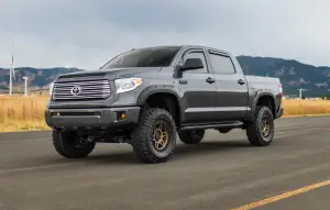 Rough Country - F-T11411A | Rough Country Pocket Fender Flares For Toyota Tundra 2/4WD (2014-2021) | Flat Black - Image 4