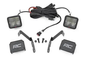 82059 | Rough Country LED Ditch Light For Chevrolet Silverado 1500 & Chevrolet Silverado/GMC Sierra 2500 HD/3500 HD | Spectrum Series Light
