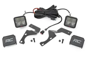 80796 | Rough Country LED Ditch Light Kit For Toyota 4Runner | Spectrum Series Light