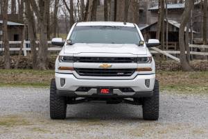 Rough Country - 71052 | Rough-Country LED Ditch Light Kit | 2in Black Series Spot Beam (2014-2018 Silverado, Sierra 1500) - Image 3