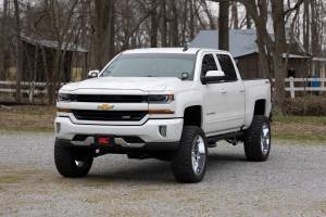 Rough Country - 71052 | Rough-Country LED Ditch Light Kit | 2in Black Series Spot Beam (2014-2018 Silverado, Sierra 1500) - Image 4